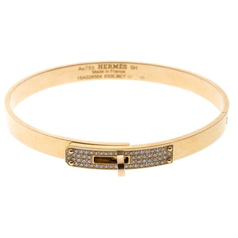 hermes gold diamond bracelet|hermes signature bracelet.